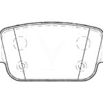 Má phanh xe FORD - MONDEO III MK4 FACELIFT 2010-2014 [CD345], FOCUS II 2008-2011 DA, ESCAPE/KUGA C394 08-12, MONDEO IV MK4 2007-2010 [CD345], FREELANDER II L359 2007-2015, S-MAX MPV 2006-2014, XC90 2002-2014, GALAXY 2006-2015,