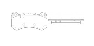 Má phanh xe BENZ – C-CLASS W205 2014-2021,