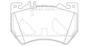 Má phanh xe BENZ – C-CLASS W206 2021- SEDAN,