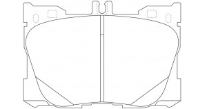 Má phanh xe BENZ – GLC CLASS X253 2015-2022,