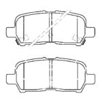 Má phanh xe Buick - LACROSSE I 08, BUICK ALLURE 2005,