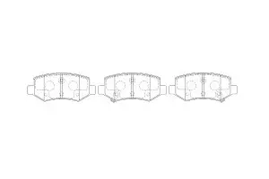 Má phanh xe CHEVROLET – GROOVE 2021-, CAPTIVA II 2020-2022,
