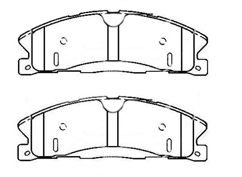 Má phanh xe FORD – EXPLORER 2016-2017, EXPLORER 2011-2015 V U502,
