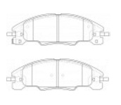 Má phanh xe FORD – FOCUS III 2012-2014 SEDAN, FOCUS II 2008-2011 DA,