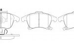 Má phanh xe FORD - FUSION II FACE LIFT 2019-2021, FUSION II 2013-2018,