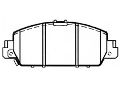 Má phanh xe HONDA – VEZEL 2023 HYBRID 1.5L AT LEC-H5, ODYSSEY IV 2014-2016 FACELIFT, HR-V VEZEL 2014-2019 L15Z RU1 L15B4, ACCORD (CR,CT) VIII 2013-2014,