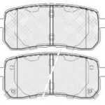 Má phanh xe HYUNDAI - H1 STAREX 2013-2016, H1 STAREX i800 08-11, H1 STAREX 2005-2007,