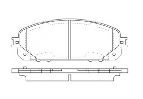 Má phanh xe JEEP – CHEROKEE V 2017-2018, CHEROKEE LATITUDE 2014-2017,