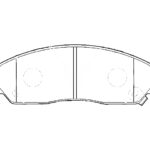Má phanh xe JMC - YUSHENG S350 13-14, BYD S6 2011-2015,
