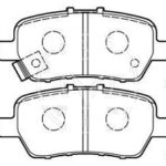Má phanh xe HONDA - HR-V VEZEL 2014-2019 L15Z RU1 L15B4, ODYSSEY IV 10-13, ODYSSEY 2009-2013, CROSSROAD II 2007-2010 RT1/RT2/RT3/RT4, STREAM 06-14 RN6,RN7,RN8,RN9, STEPWAGON III 2005-2009 RG# PREFACELIFT, ODYSSEY 00-04,