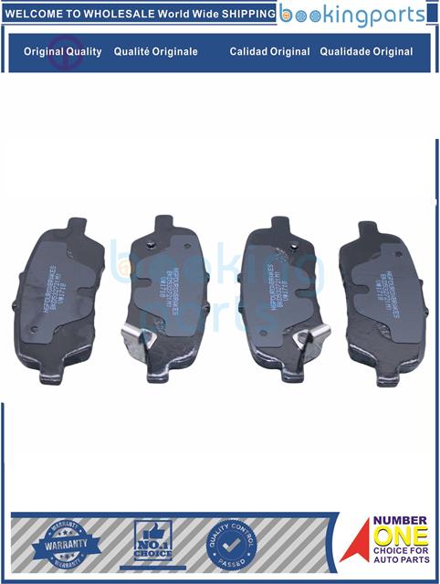 Má phanh xe HONDA – HR-V VEZEL 2014-2019 L15Z RU1 L15B4, ODYSSEY IV 10-13, ODYSSEY 2009-2013, CROSSROAD II 2007-2010 RT1/RT2/RT3/RT4, STREAM 06-14 RN6,RN7,RN8,RN9, STEPWAGON III 2005-2009 RG# PREFACELIFT, ODYSSEY 00-04,